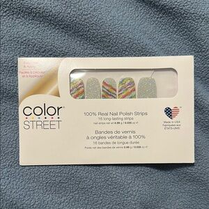 Color Street Holographic Press-On Nail Strips